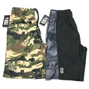 NBA Camouflage Basketball Short NBA Black Basketball Short